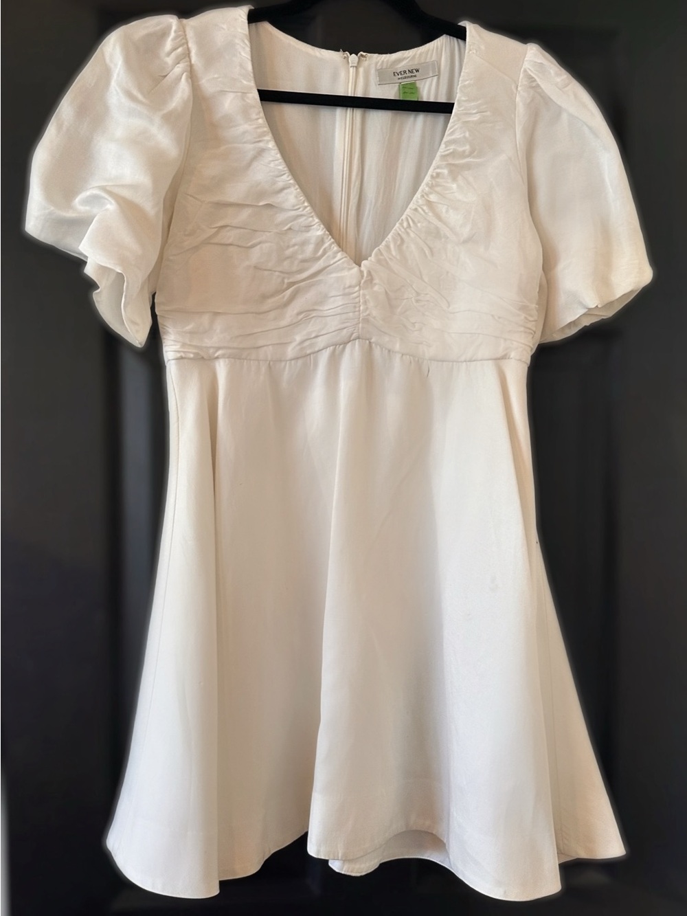 Ever New White Mini Dress | Size 6 | Bridal, Engagement, Graduation